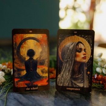 Amber Moon Tarot Kortos Dusserre